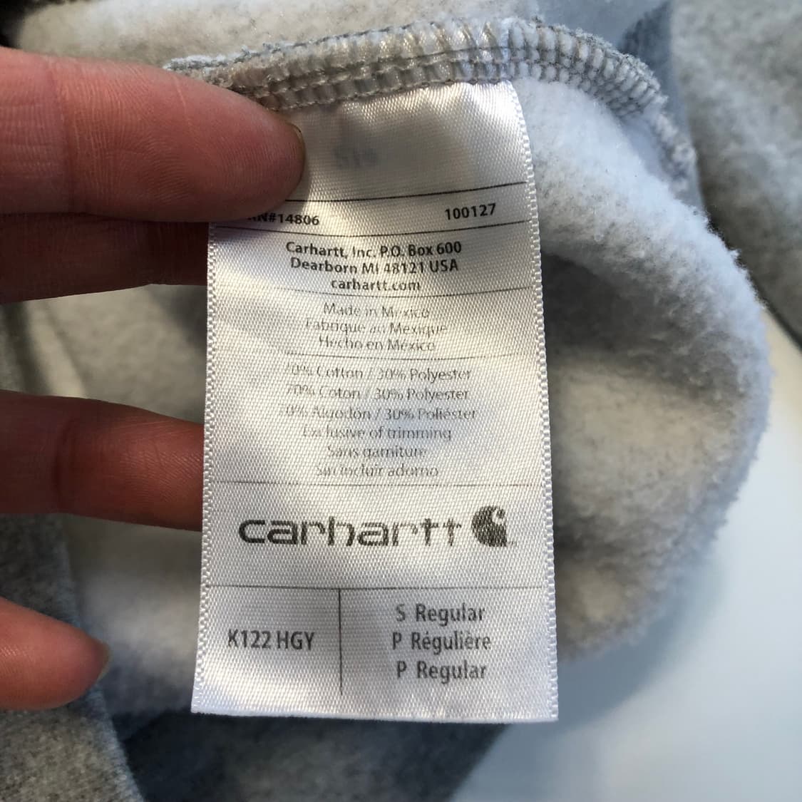 칼하트 후드집업 상품이미지7