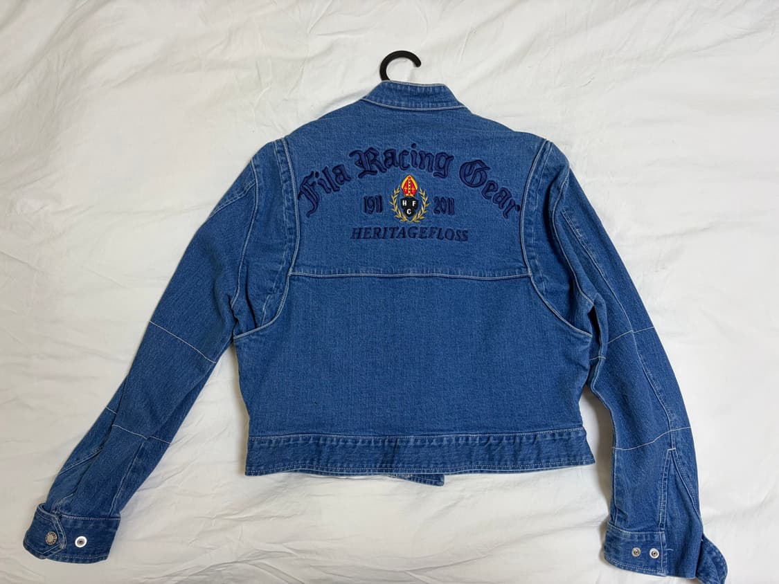 헤리티지플로스 x휠라 콜라보 라이딩 자켓 상품이미지2