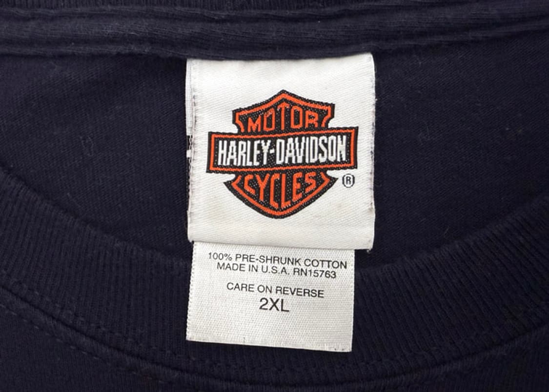 할리데이비슨 빈티지 라이트닝 롱슬리브 상품이미지8