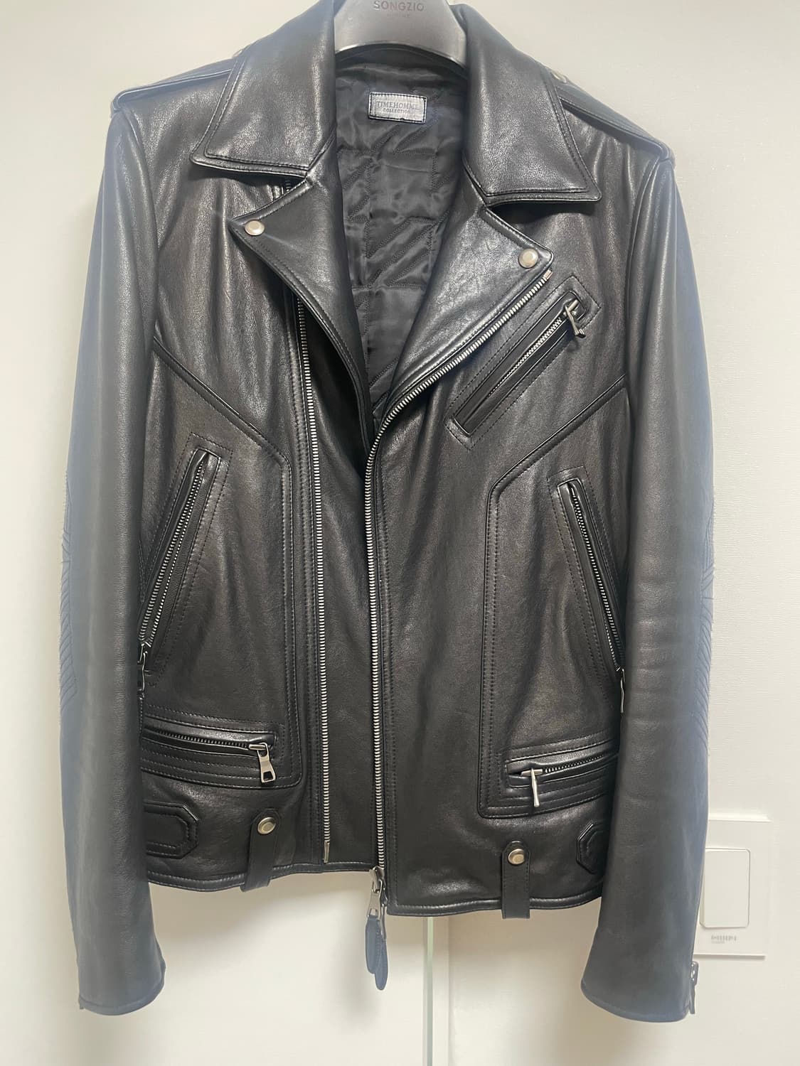 타임 타임옴므 가죽 자켓 상품이미지1