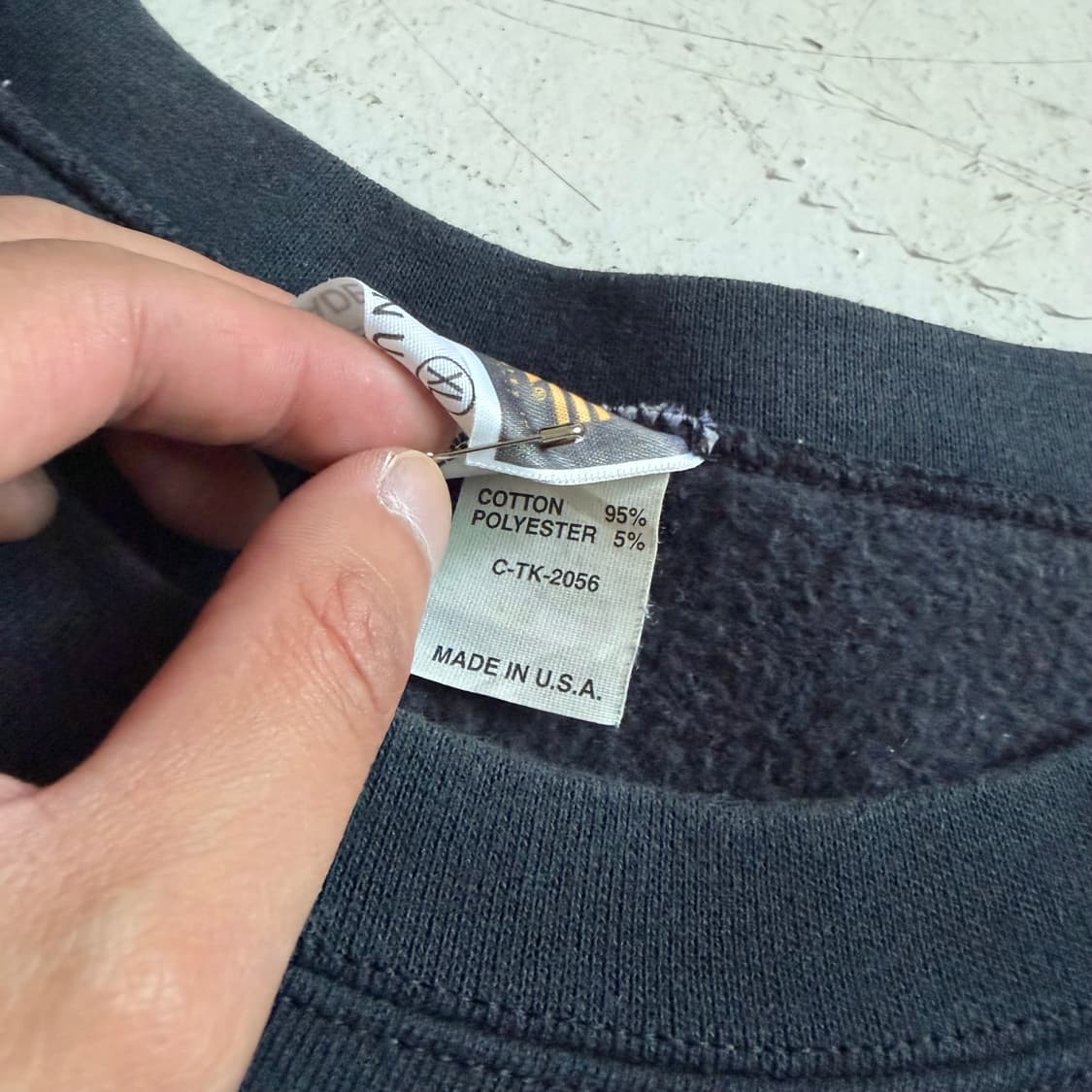 알파 인더스트리 USA 빈티지 스웻셔츠 XL 상품이미지6