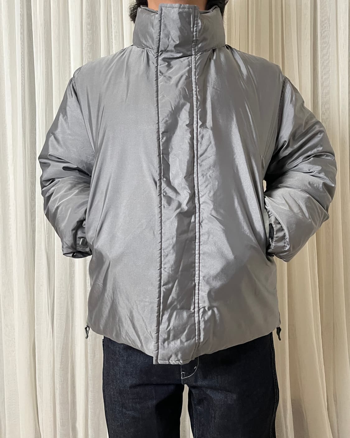 90s 겐조 옴므 실버 다운자켓 kenzo homme 패딩 상품이미지8