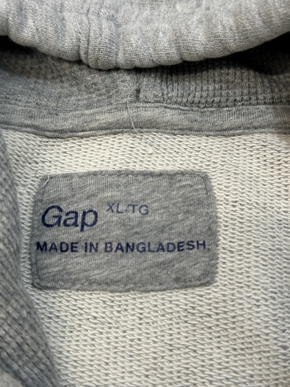 Vintage GAP  뉴욕 스펠로고 후디 xl 상품이미지4