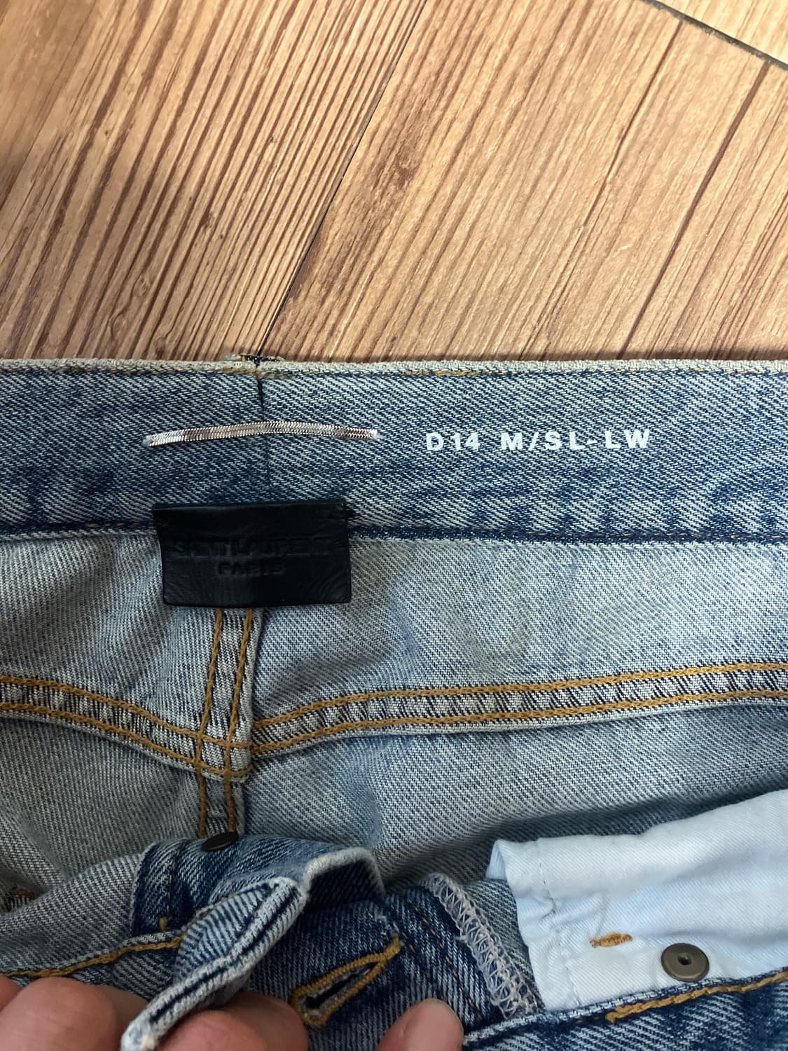 생로랑 데님 청바지 32 상품이미지3