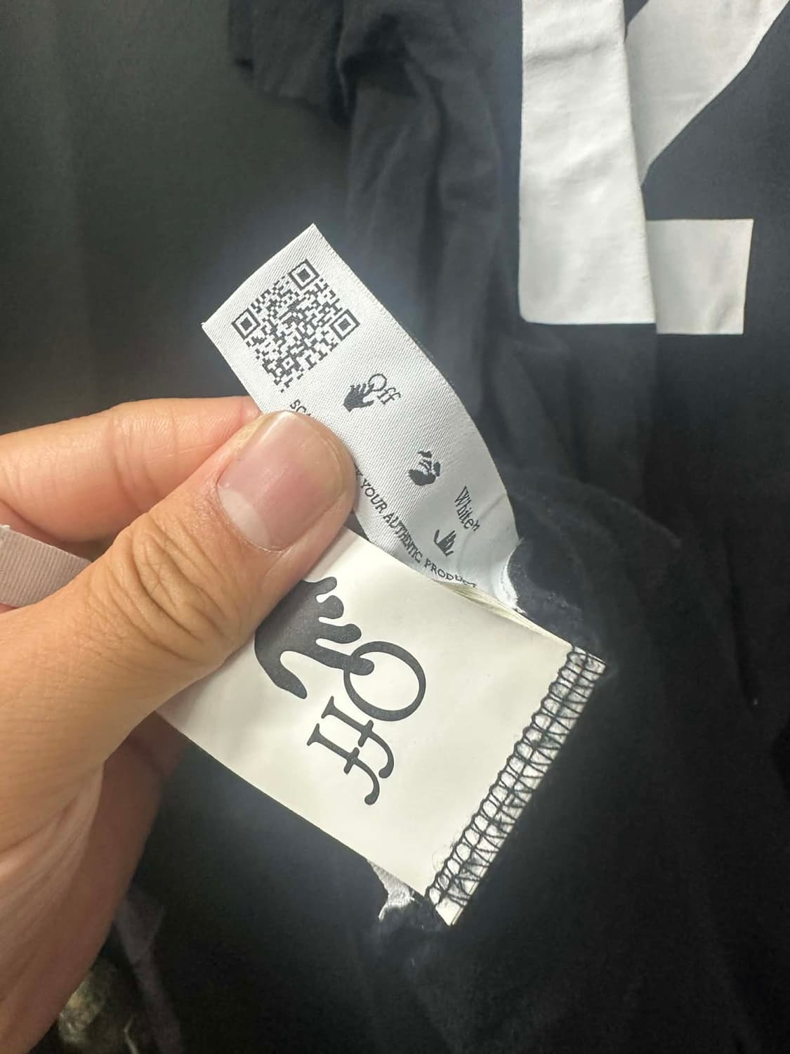 오프화이트 시그니처 모나리자 프린팅 반팔티 상품이미지8