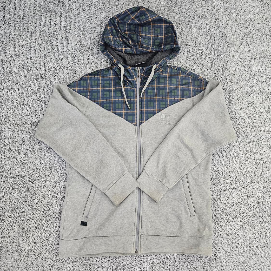 [105] 블랙야크 그레이 후드 집업1027JM1 상품이미지1