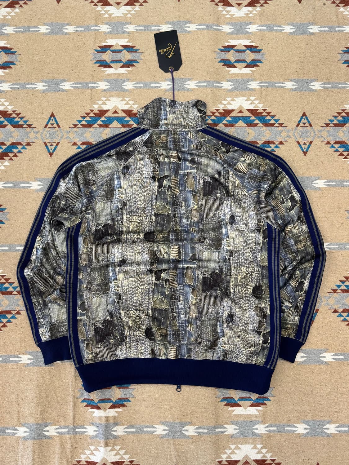 [L] 니들스 L.H.P 별주 보로 프린팅 트랙 자켓  상품이미지6