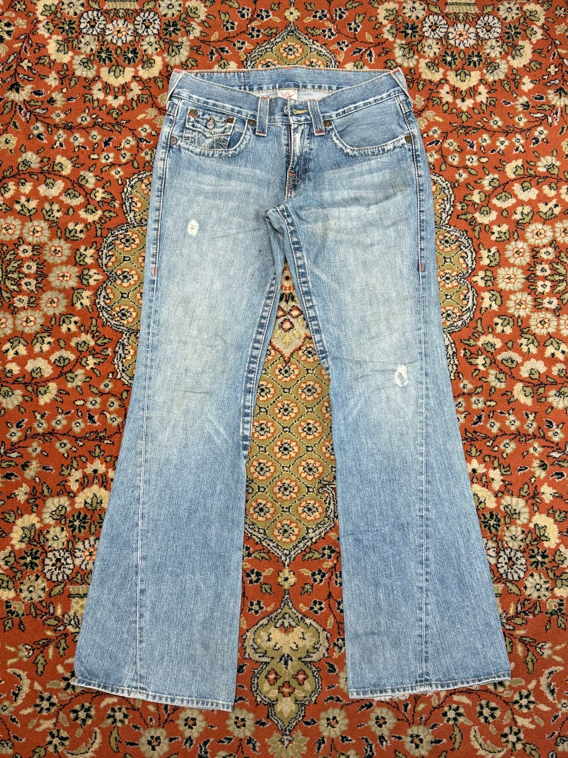 트루릴리전 조이 연청 부츠컷 데님팬츠 30 상품이미지1