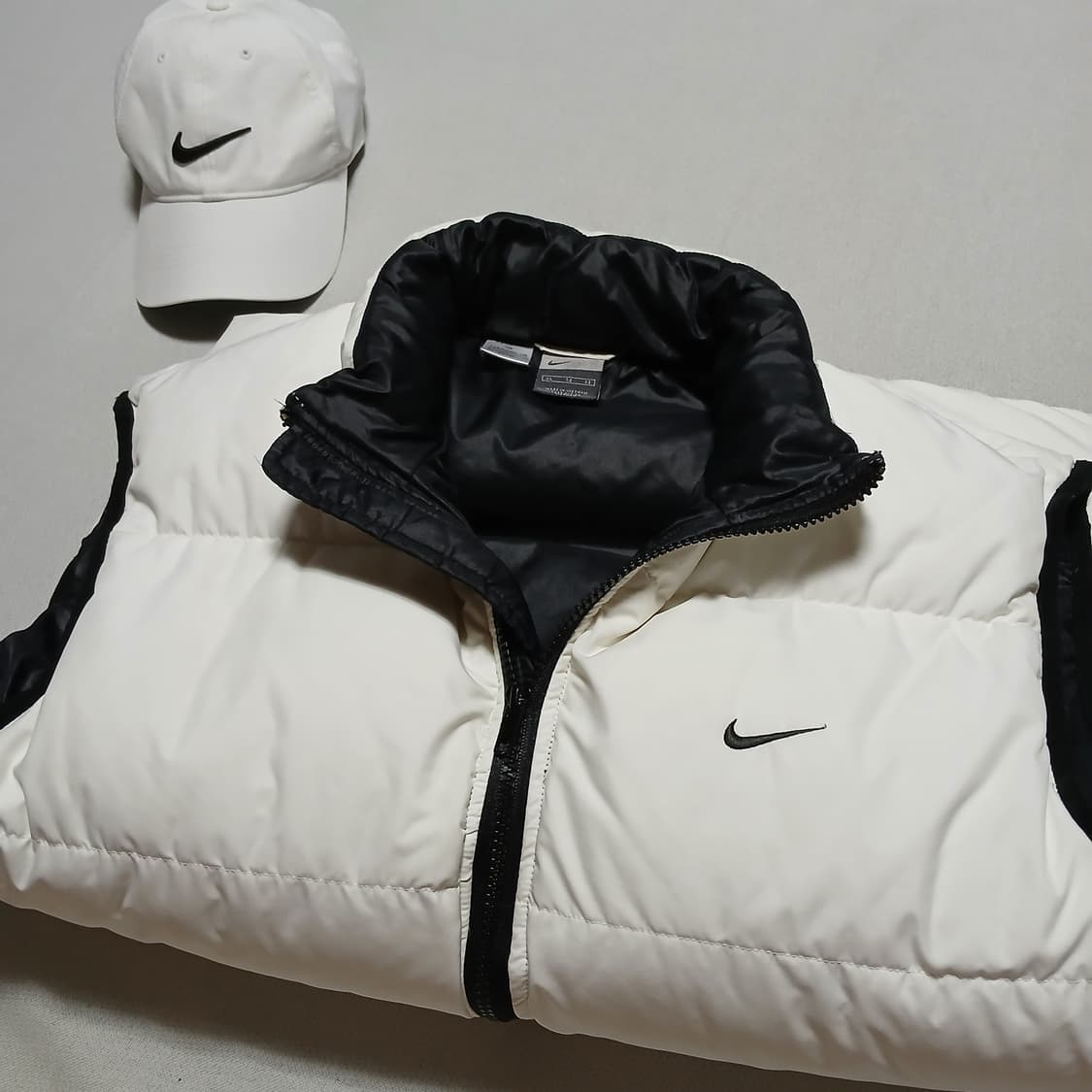 nike 나이키 푸퍼 다운 패딩 조끼 올드스쿨 빈티지 상품이미지1