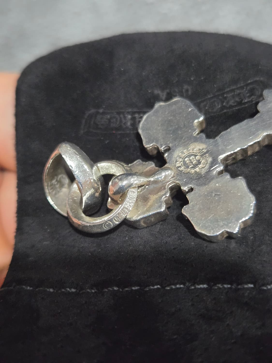 정품 크롬하츠 필리그리xs베일 파베 펜던트 상품이미지9