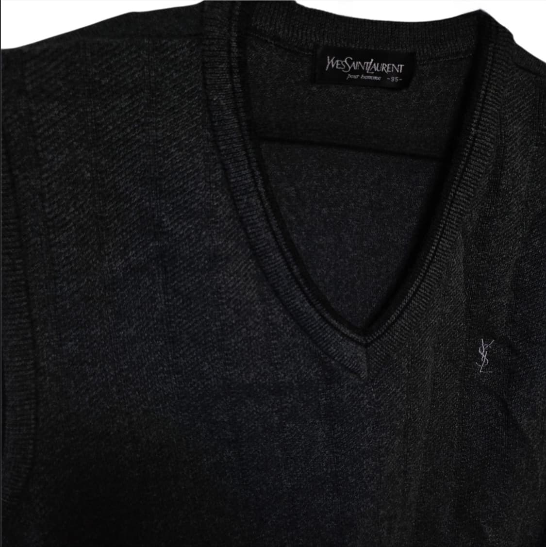 입생로랑 니트조끼 여성95 M 상품이미지5