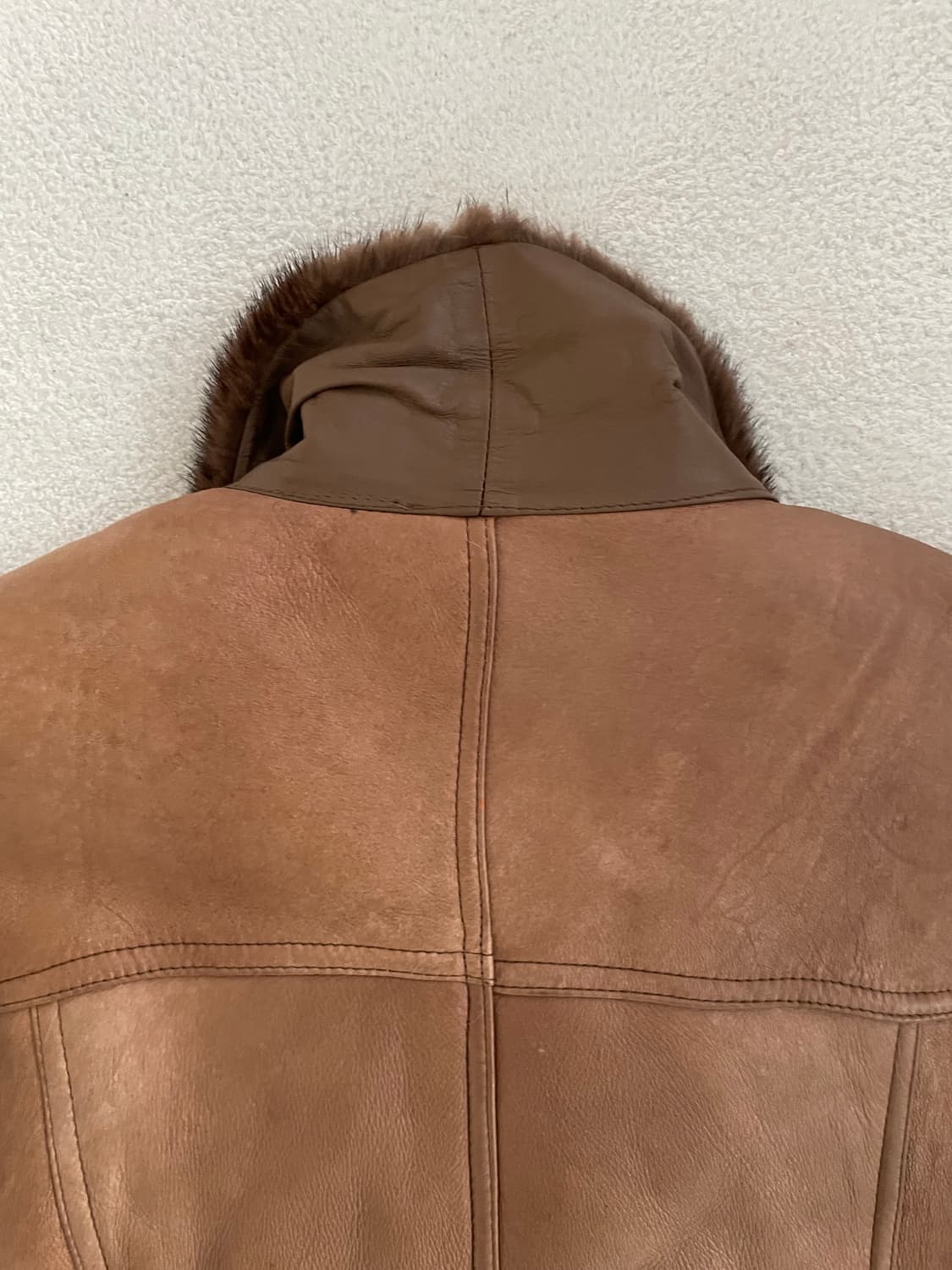 vintage double breasted sheepskin coat 상품이미지6