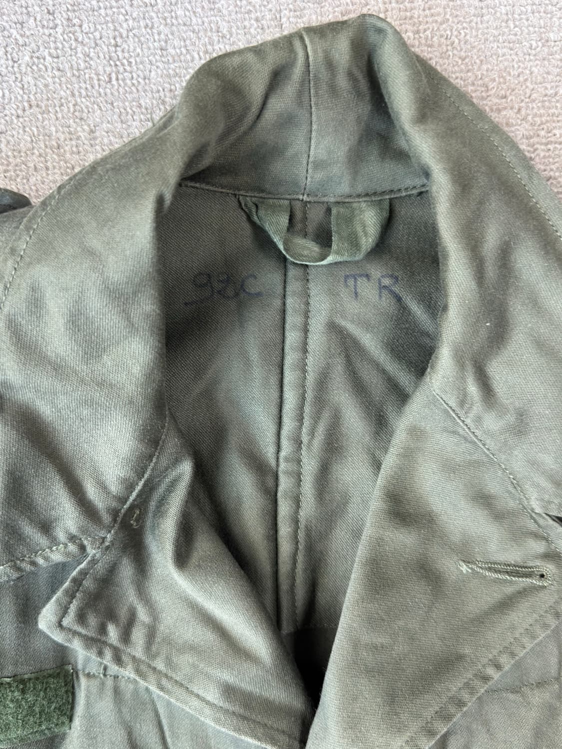 프랑스군 M64 필드 자켓 1964 상품이미지2