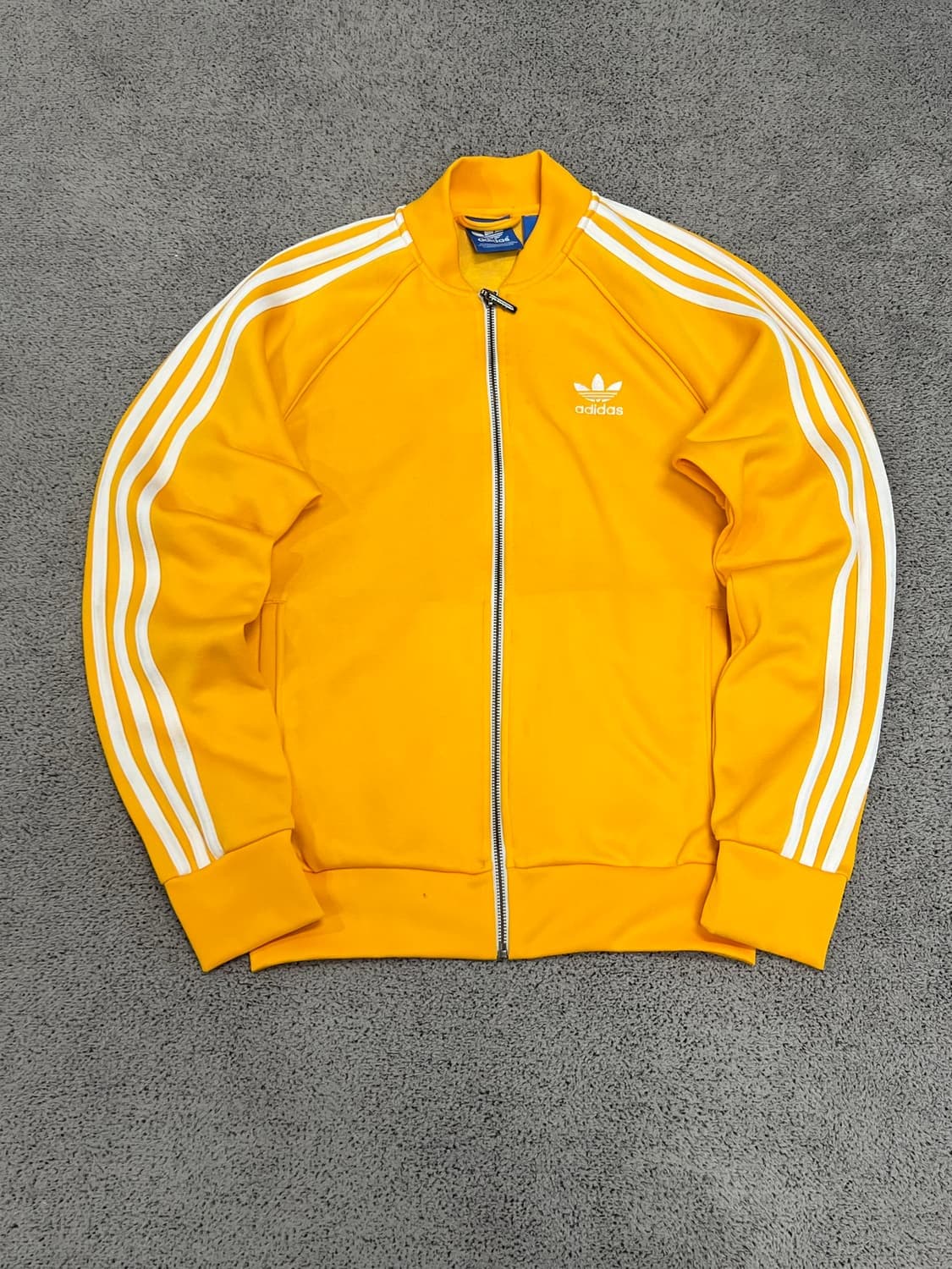 (95) 아디다스 슈퍼스타 트랙탑 져지 옐로우 상품이미지1