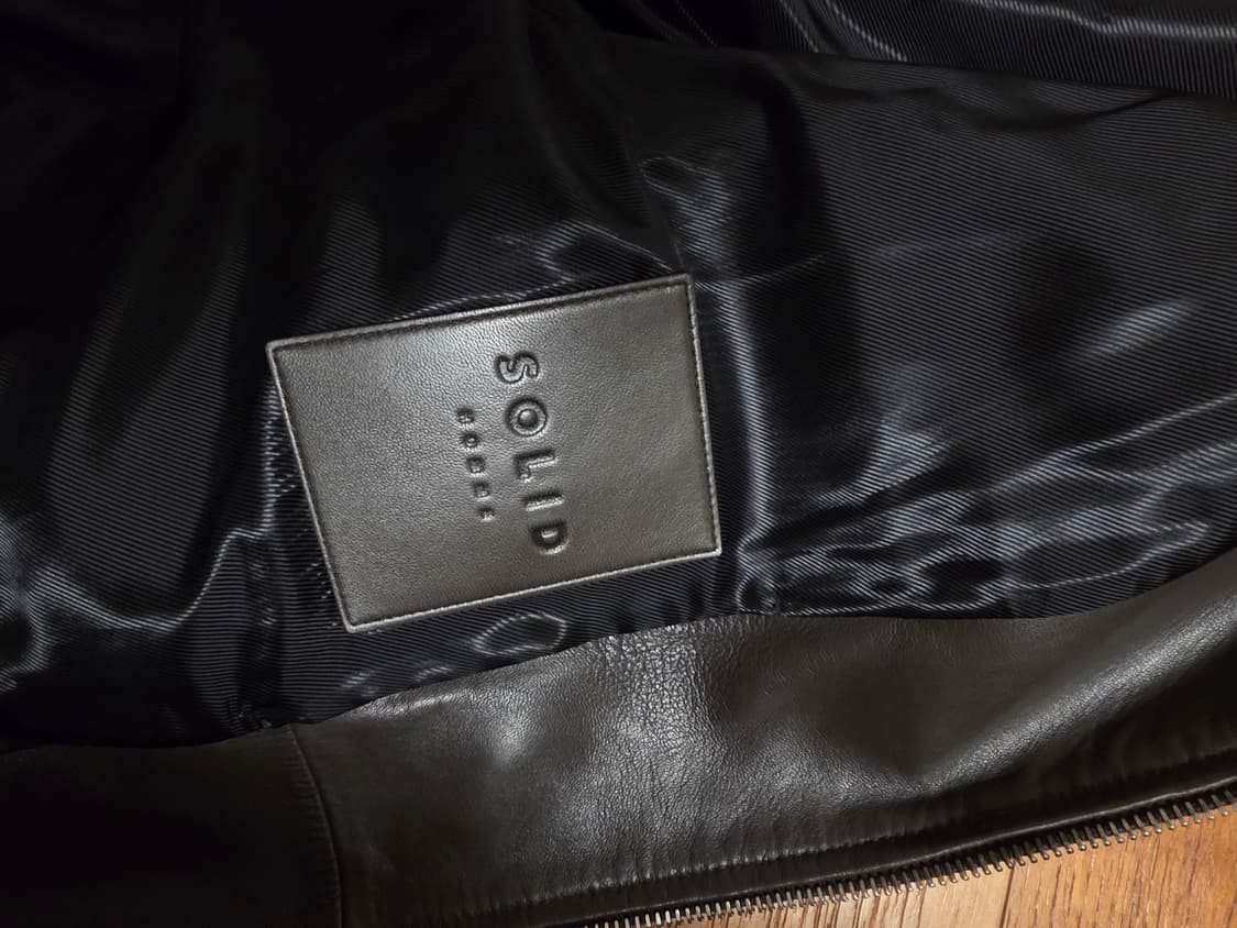 솔리드 옴므 레더 자켓 상품이미지3