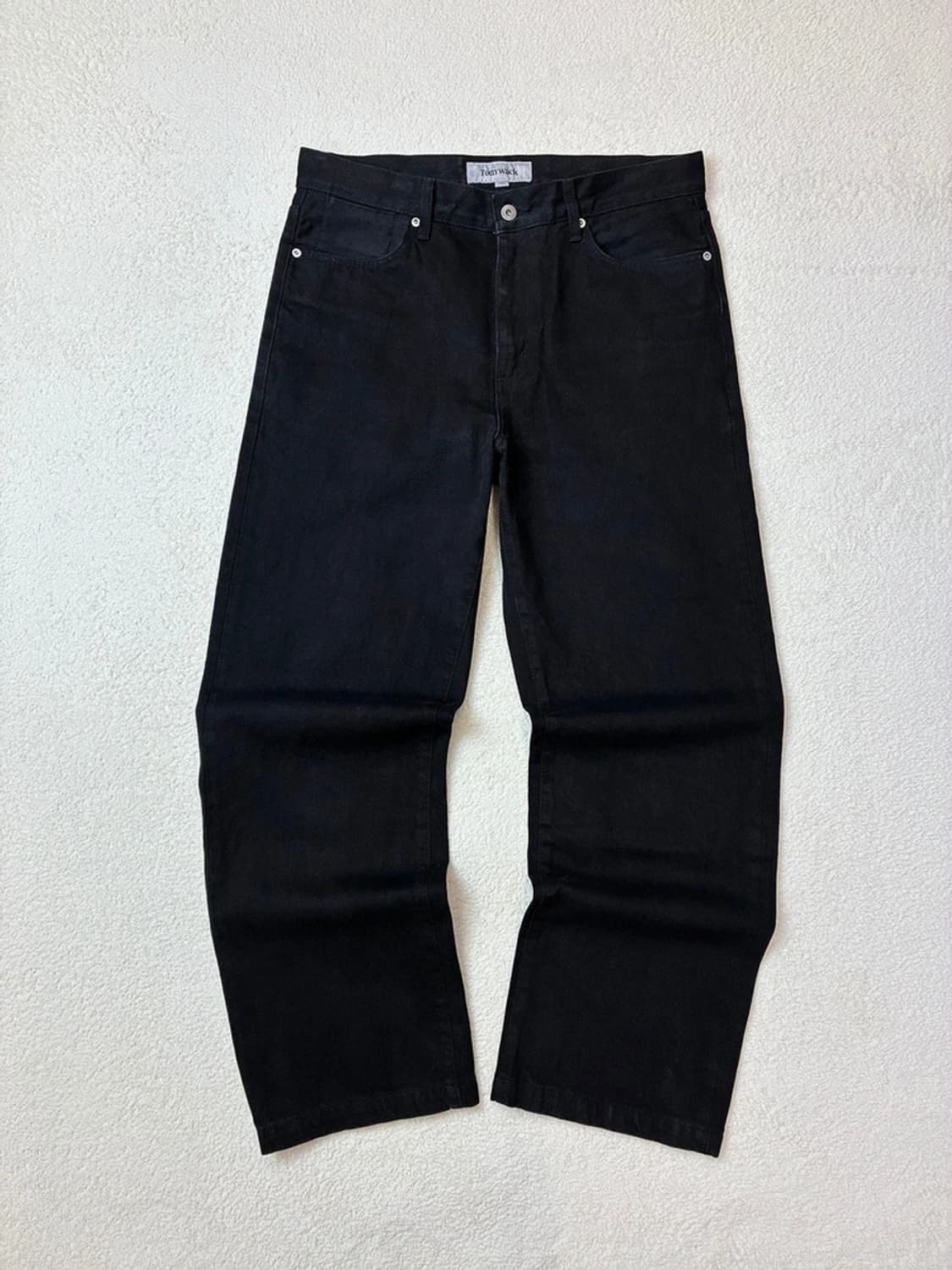 토니웩 TonyWack 와이드 레그컷 데님진  팬츠 PN5844    상품이미지1