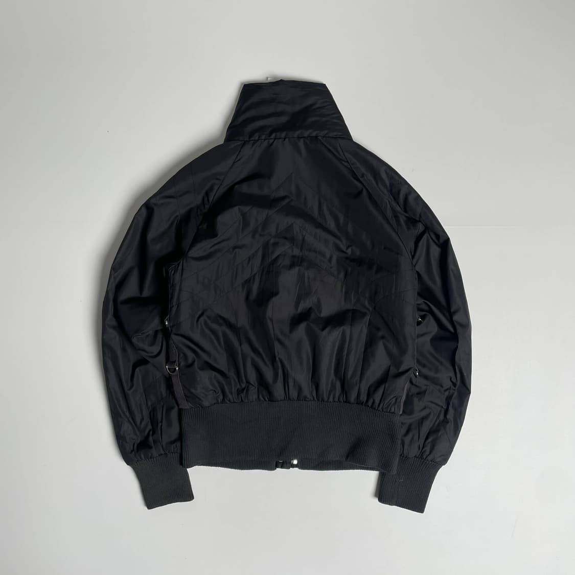 DKNY 링 디테일 스티치 나일론 봄버 상품이미지5