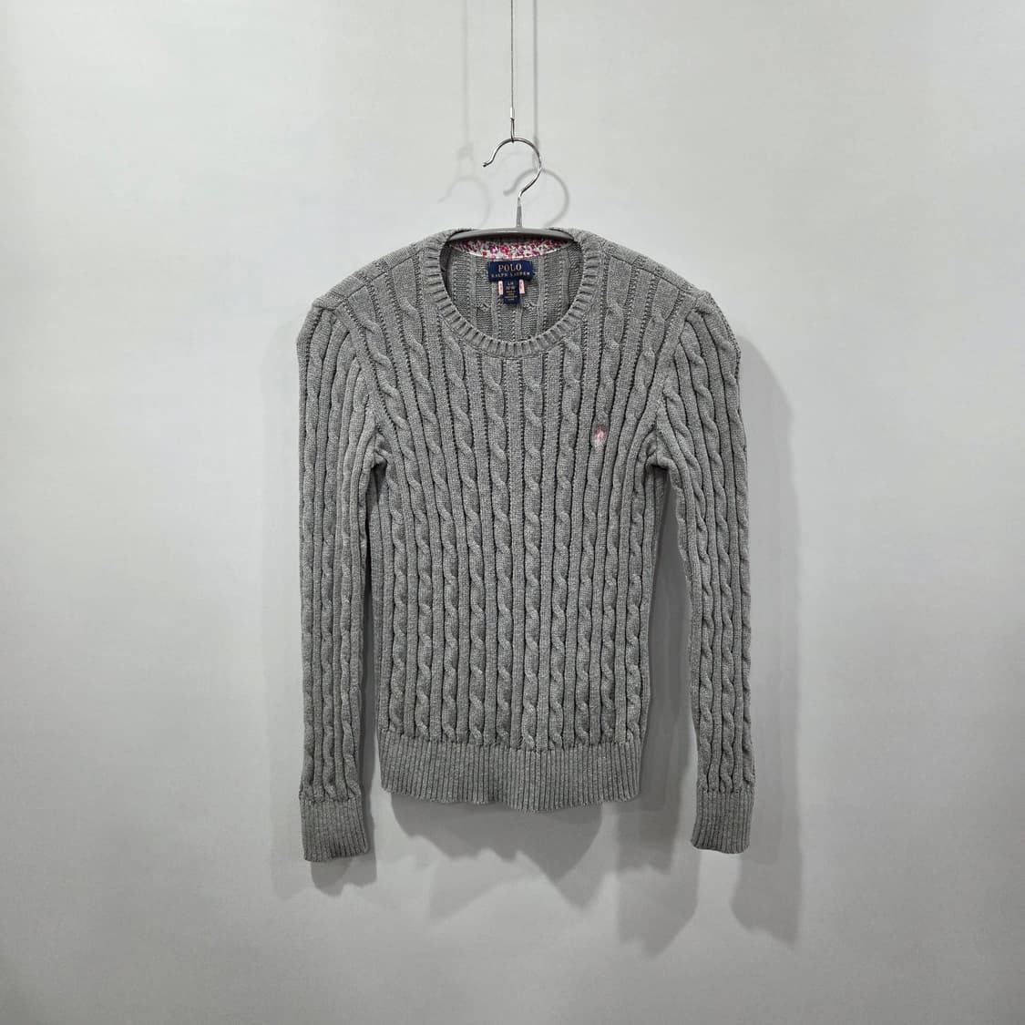 폴로랄프로렌 걸즈 케이블 니트 L/12/14  상품이미지1