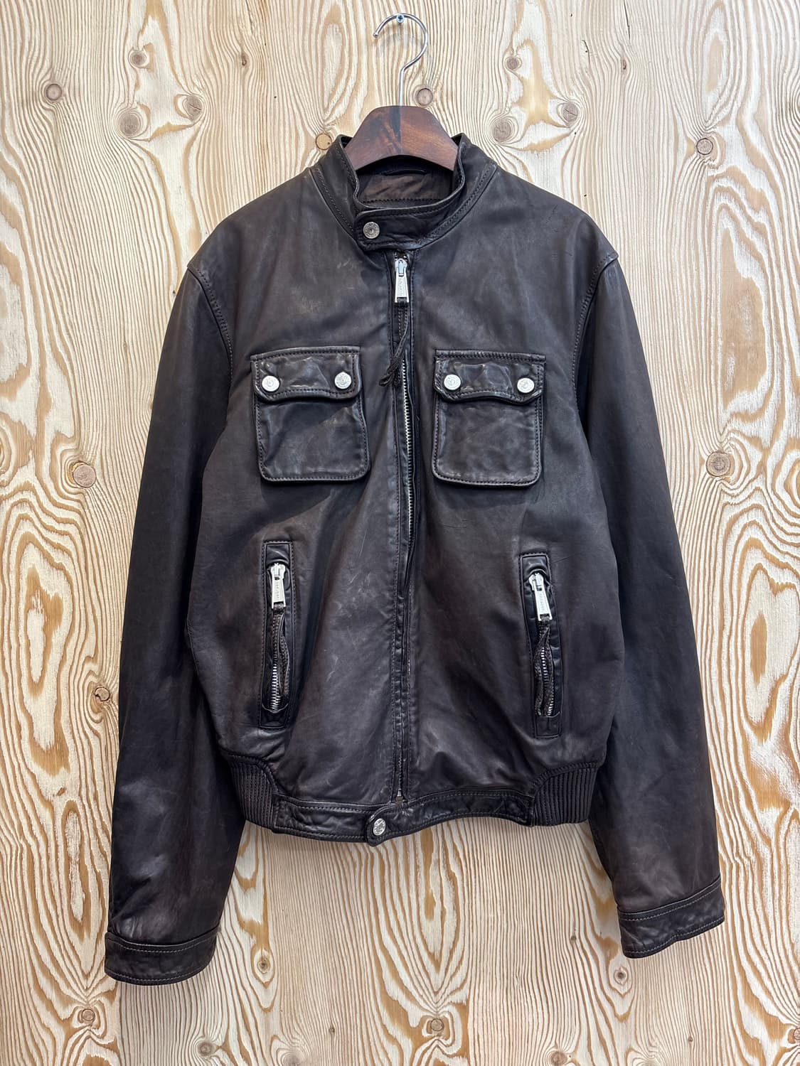 디스퀘어드 소가죽 자켓 상품이미지1