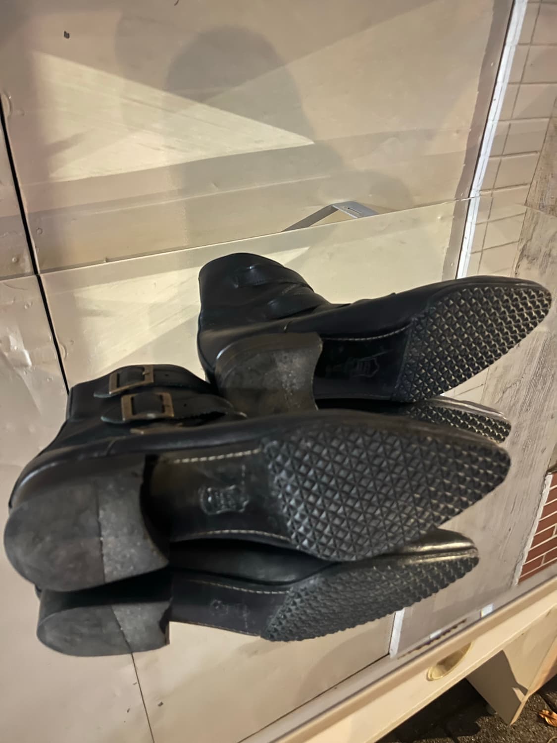 Vintage leather boots mens 260 상품이미지3