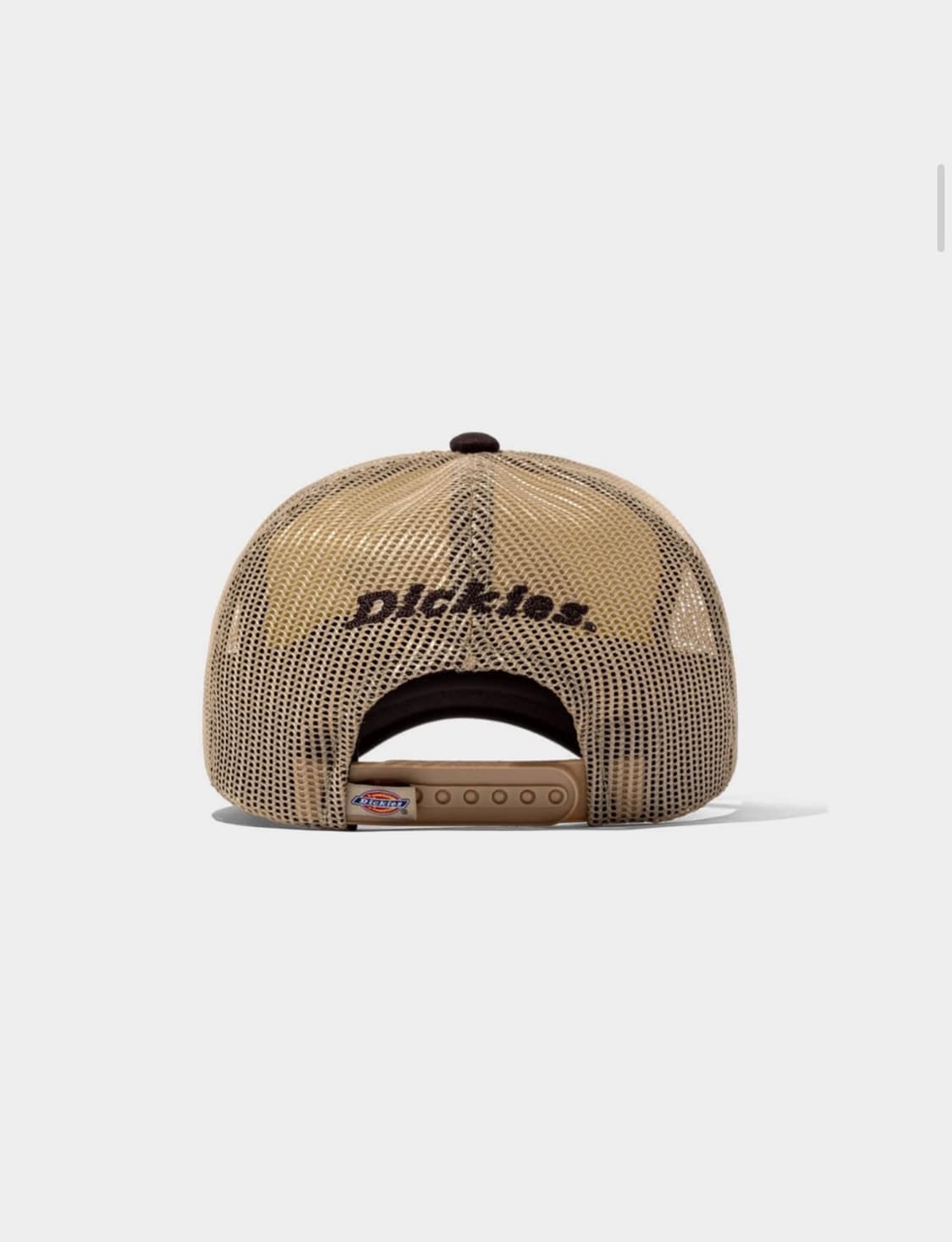 디키즈 dickies 트리 로고 트러커 메쉬캡 Brown 상품이미지2