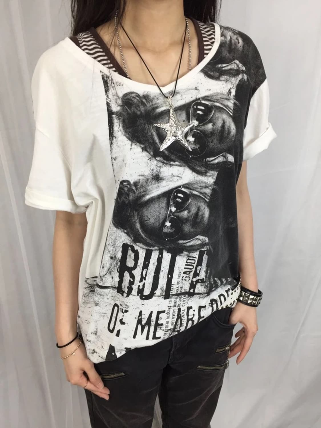 GAUDI Koala Graphic Tee White 상품이미지3