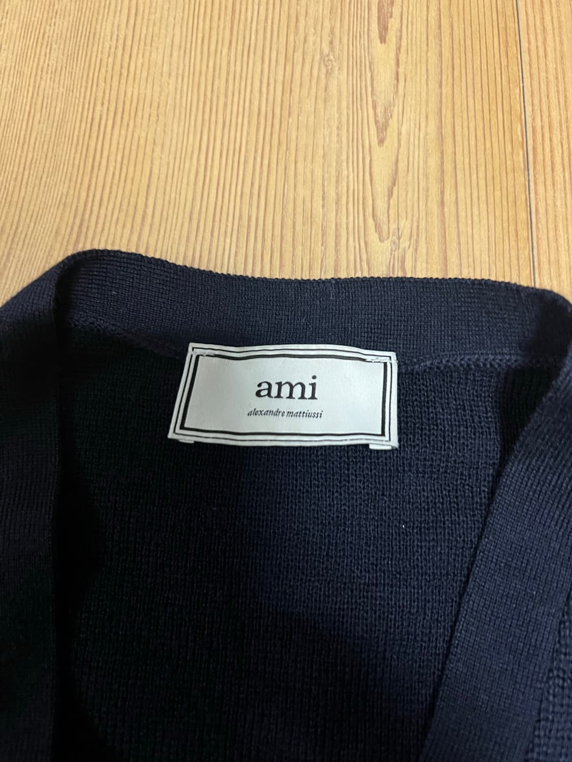 AMI 메리노울 가디건 XL 판매 상품이미지3