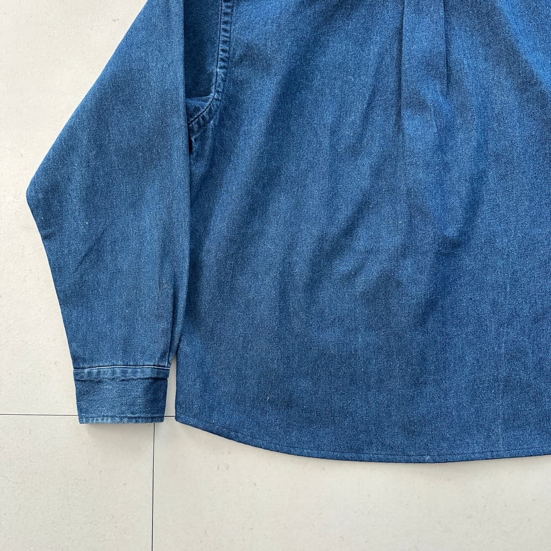 90s 폴로 컨트리 랄프로렌 데님 셔츠 M  상품이미지9