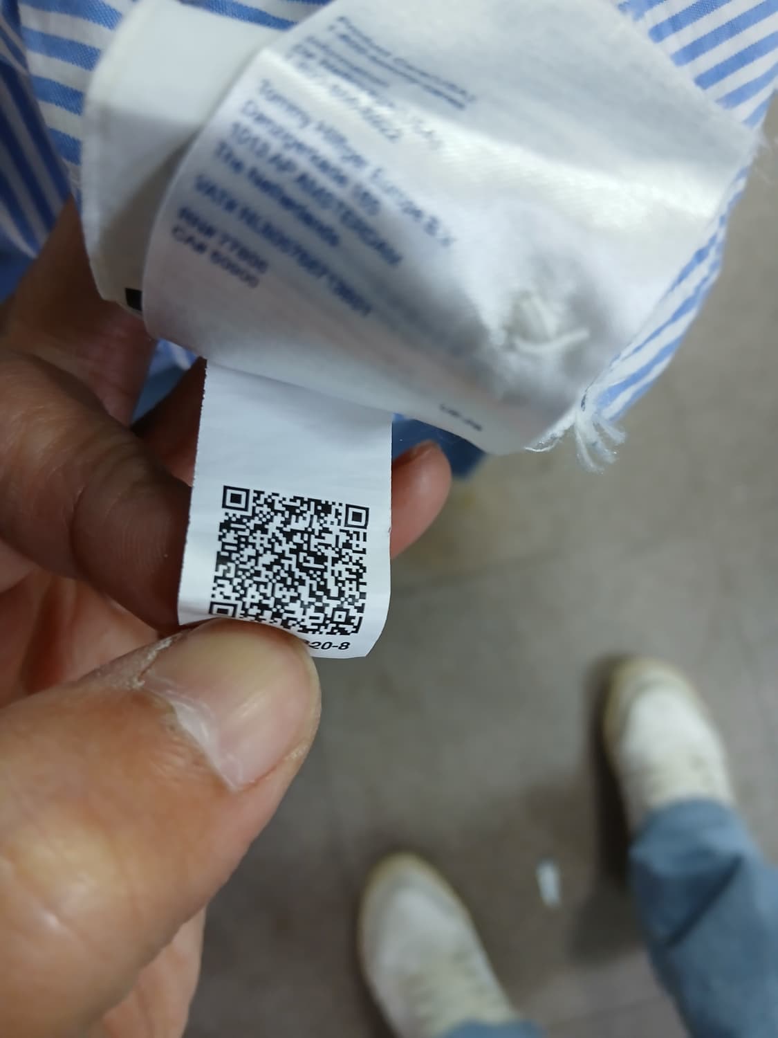 타미힐피거 스트라이프 긴팔 셔츠 상품이미지4