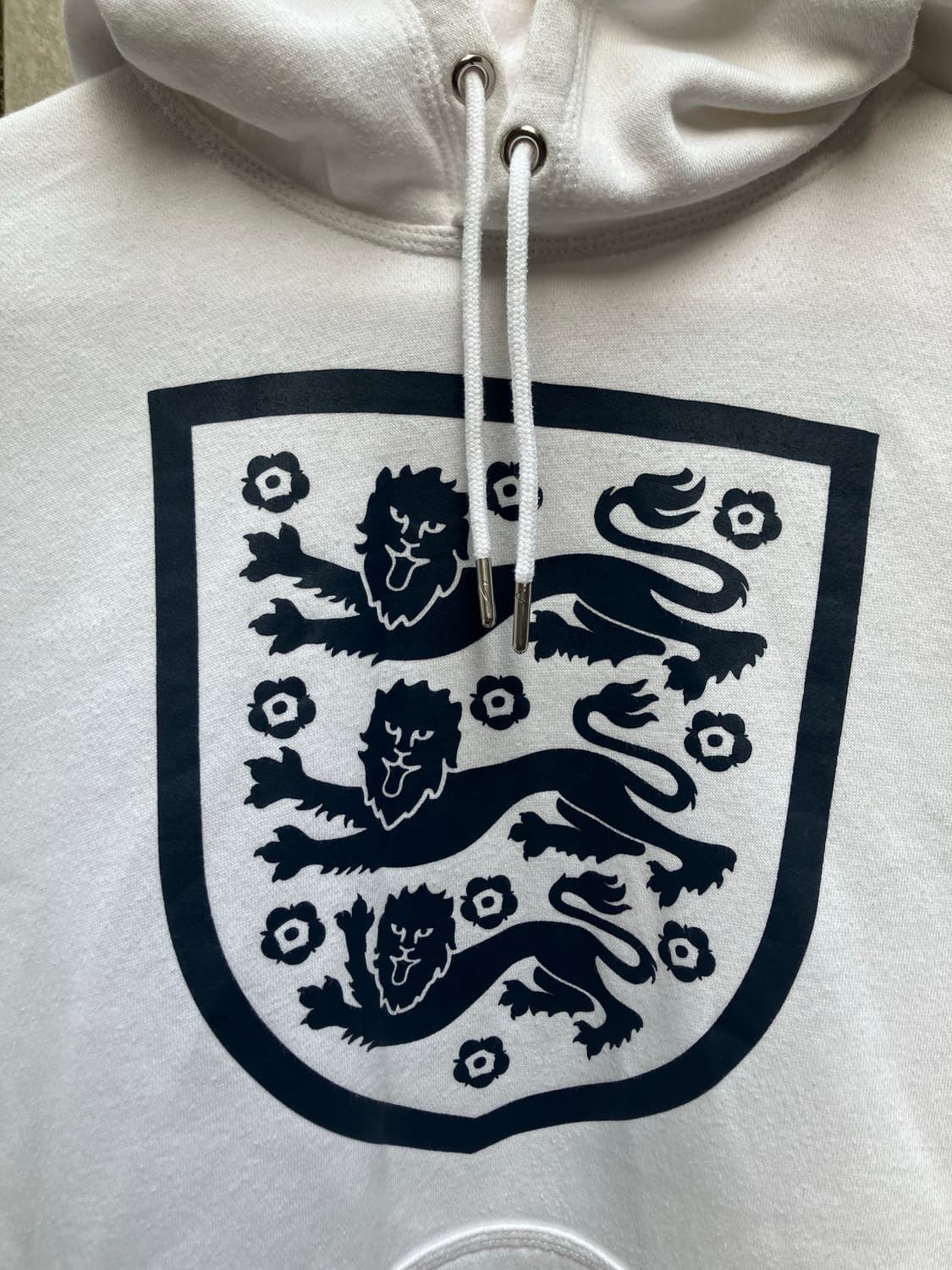 잉글랜드 나이키 후드티 화이트 M 상품이미지2