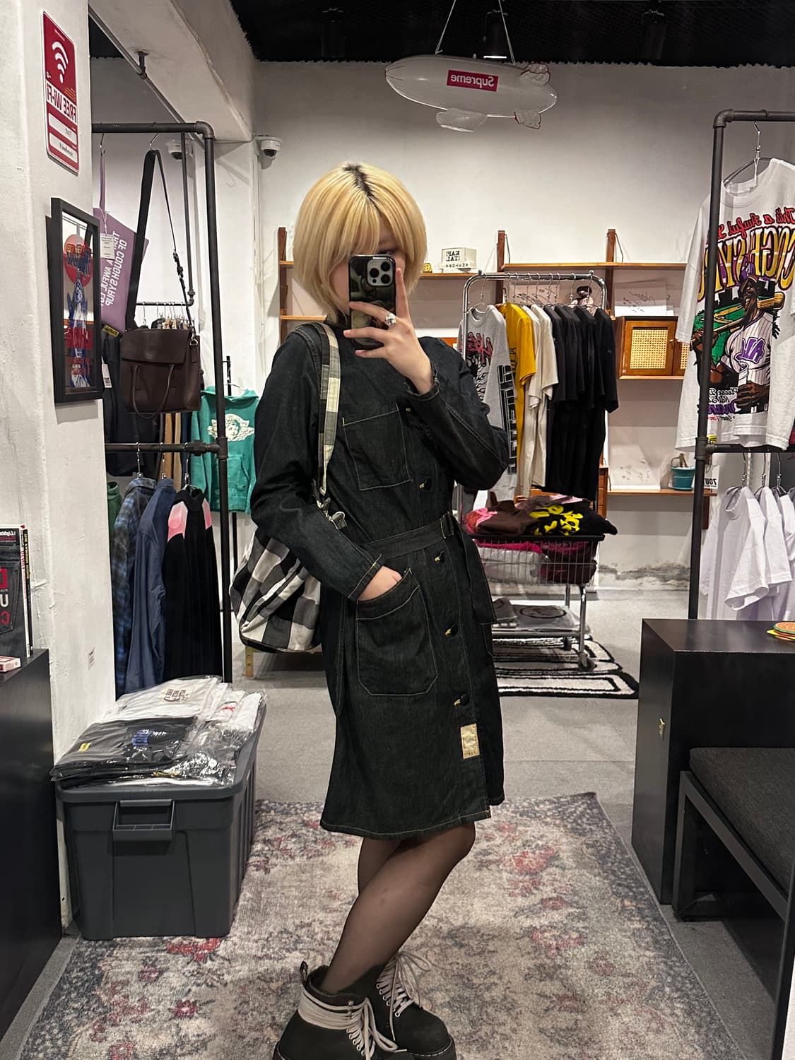 KAPITAL Denim Shop Coat 상품이미지2