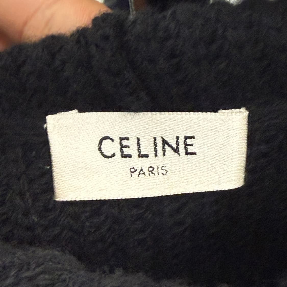 [리오브전포점] 셀린느 리브드 울 니트 후드  상품이미지3