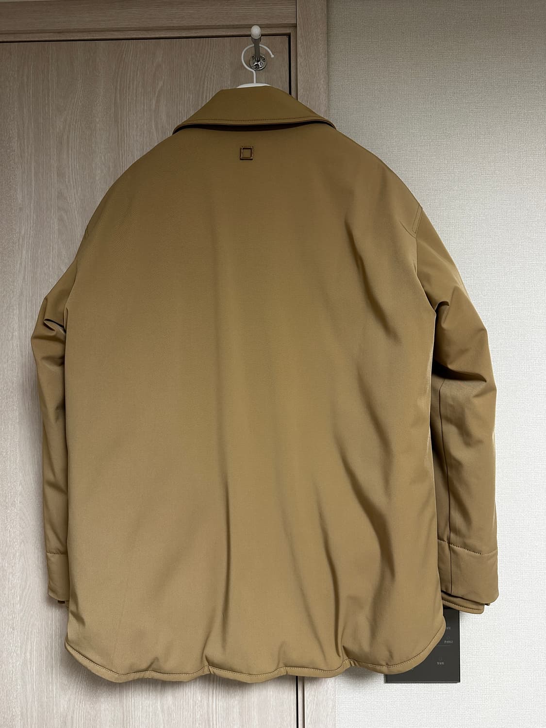 우영미 패딩 브라운 색상 판매 상품이미지2