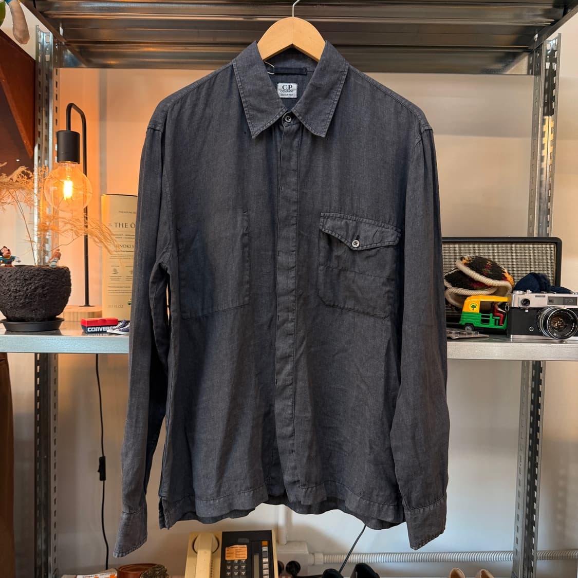 C.P COMPANY 린넨 셔츠 상품이미지1