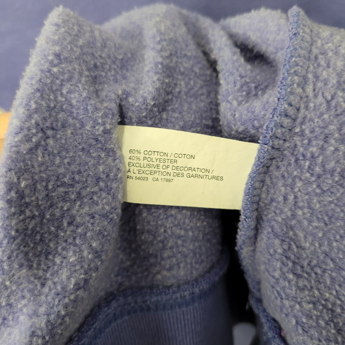 Gap 갭 헤리티지 로고 후드티 퍼플/그레이 상품이미지5