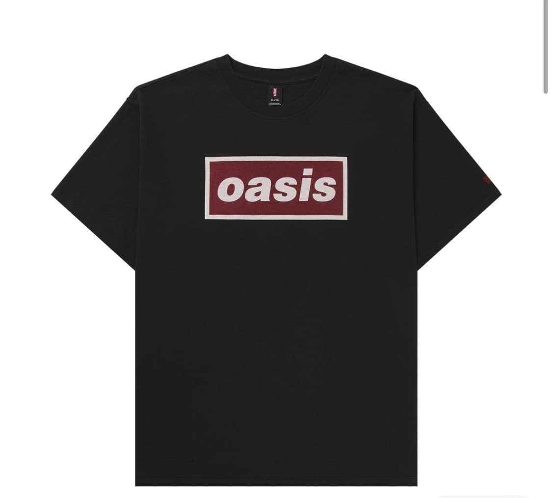 새상품) 오아시스 X 리바이스 반팔 티셔츠 s, l, xl 상품이미지1