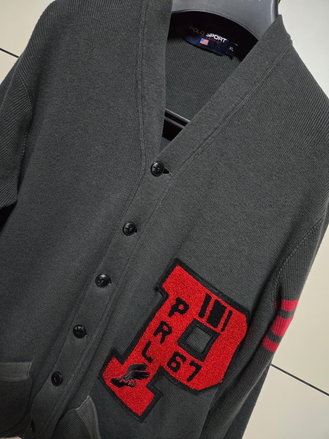 폴로 랄프로렌 스포츠 P패치 가디건 상품이미지2