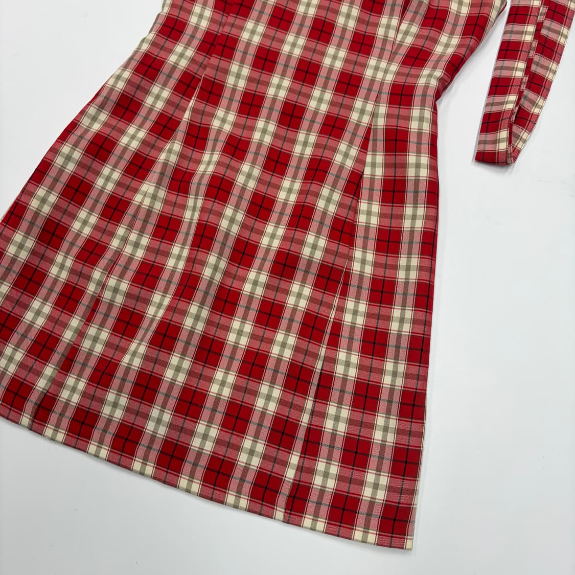 Heart club 하트클럽 체크 원피스 상품이미지3