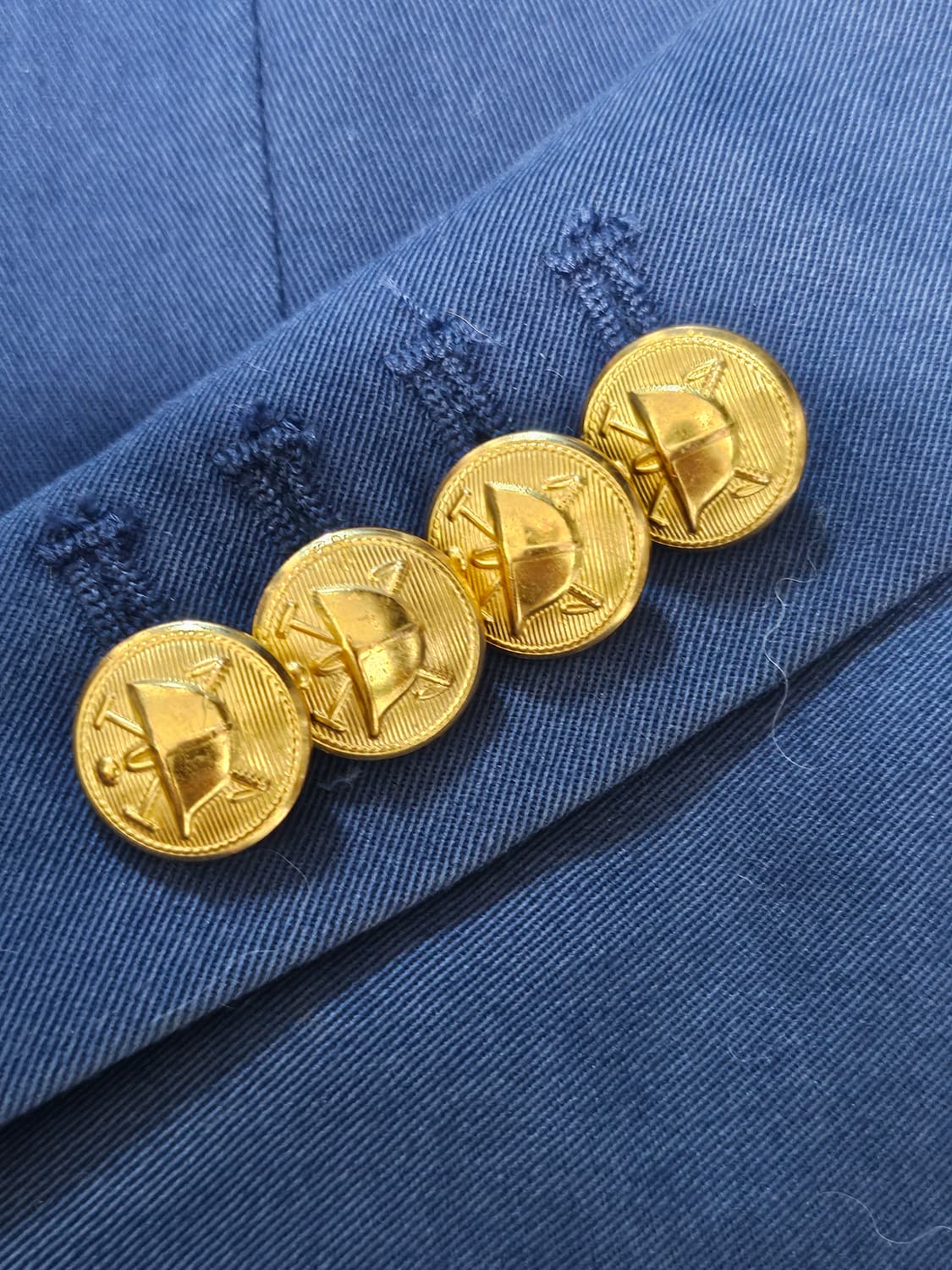 폴로 랄프로렌 금장 블레이저 네이비 상품이미지3