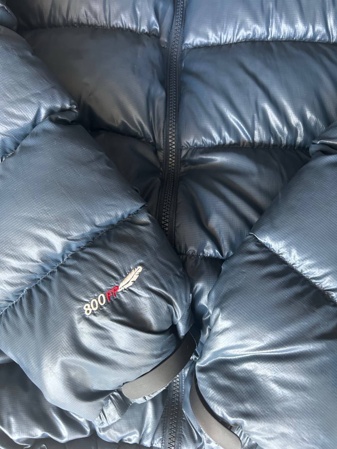 몽벨 알파인 경량패딩 스모키블루 상품이미지4