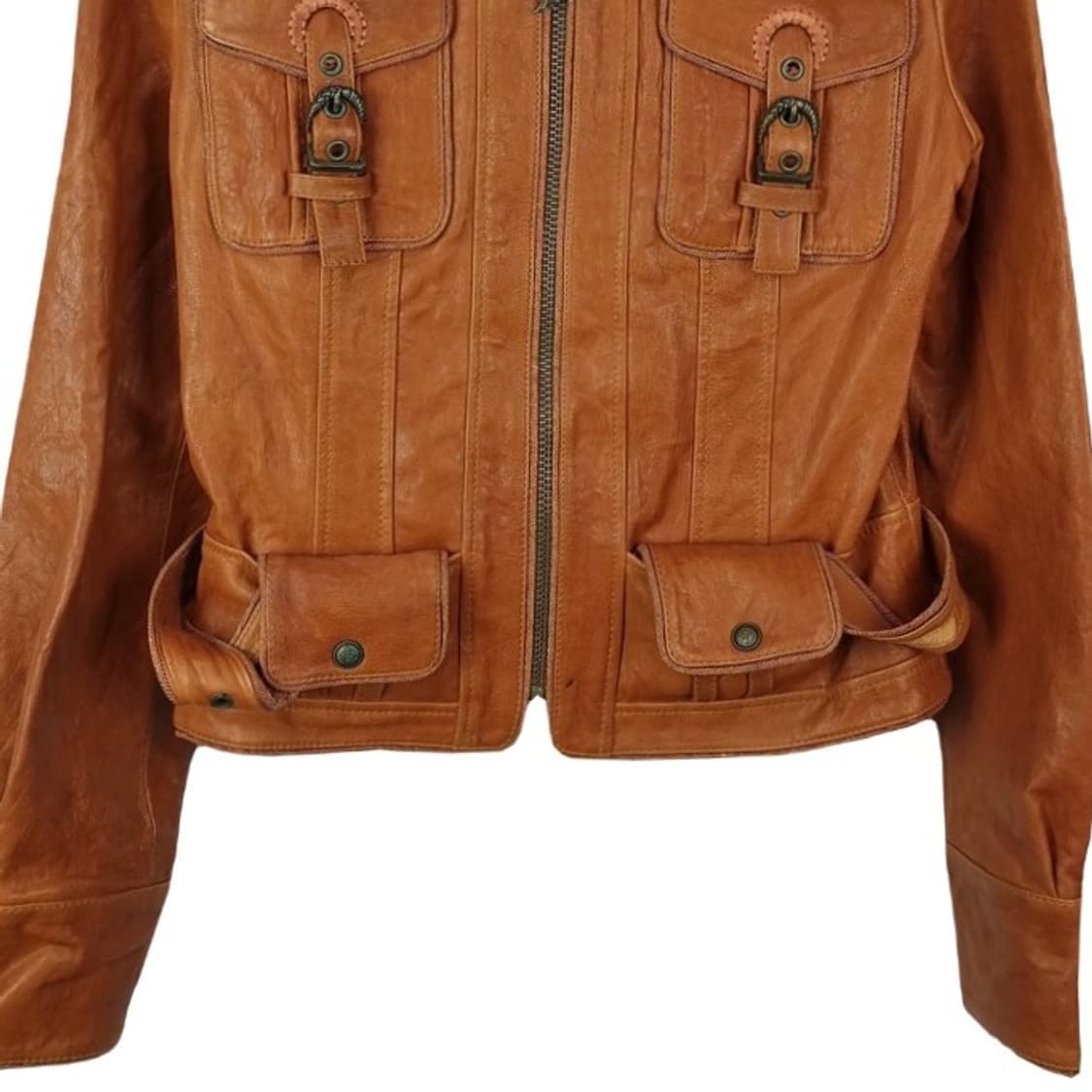 [일본빈티지] 리얼 램스킨 레더 양가죽 자켓 M17553 상품이미지5