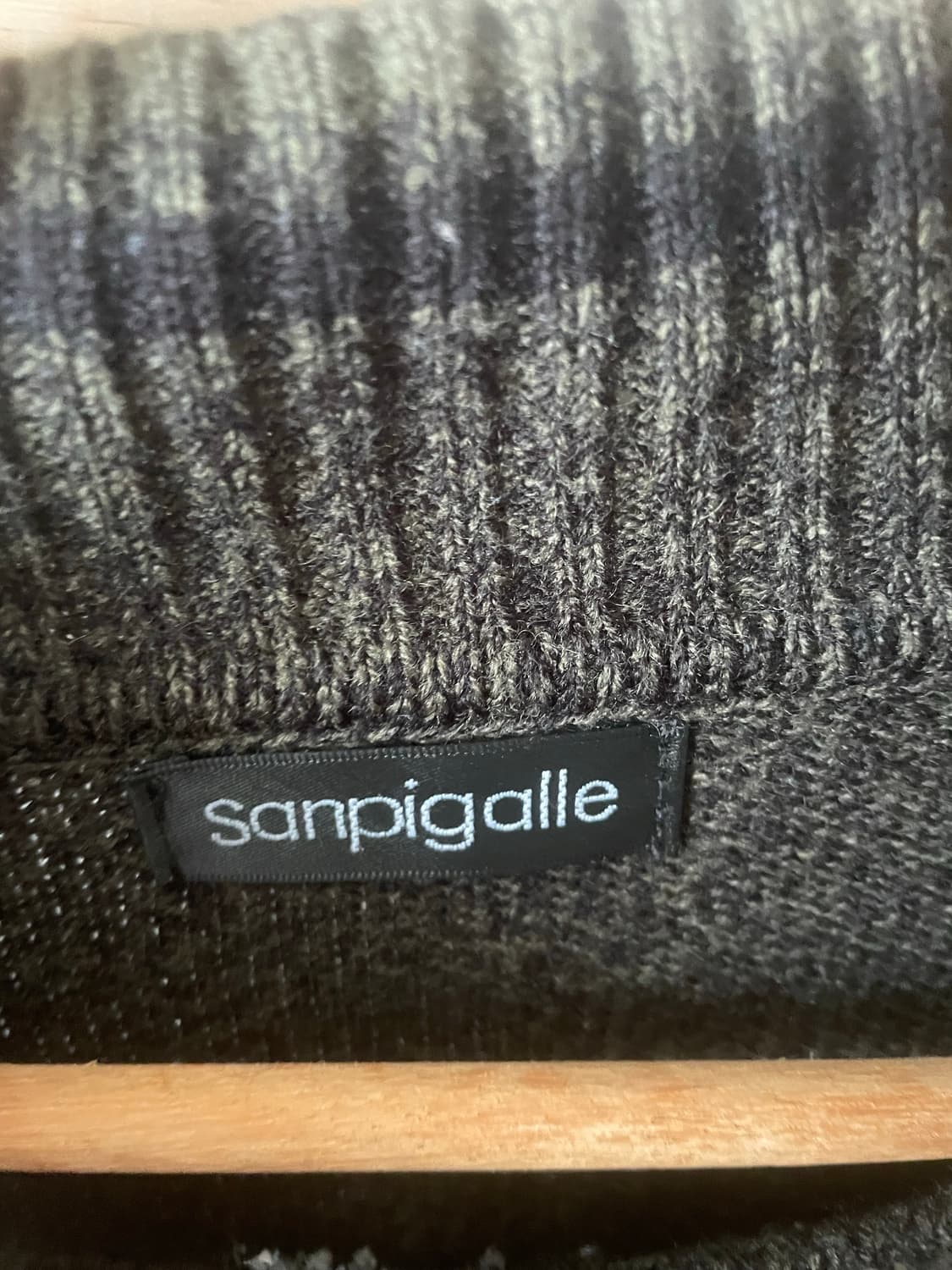 모리걸 빈티지 목폴라 니트조끼 set 💜💚 상품이미지3