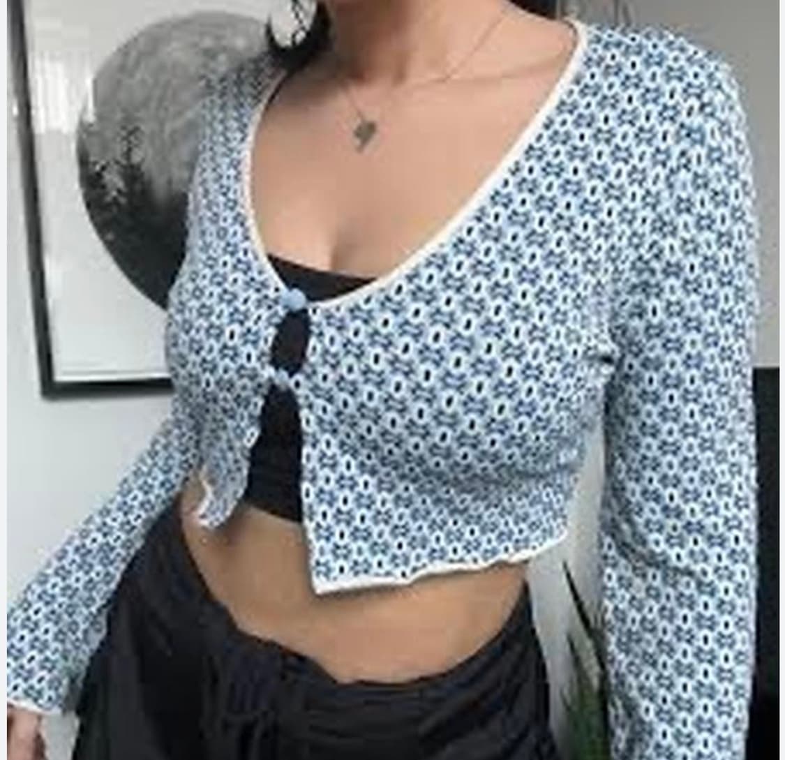 자라 크롭 가디건 55~66 상품이미지2