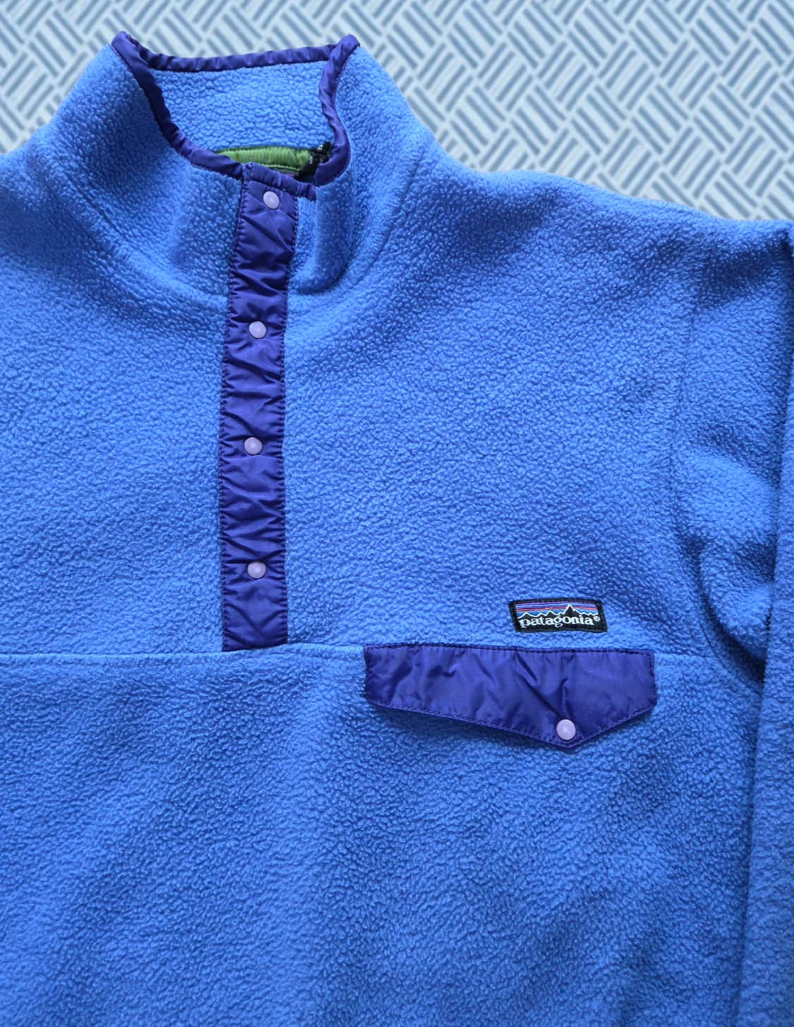 (S/55~)파타고니아 90s 블루 네온 컬러 vtg신칠라 상품이미지2