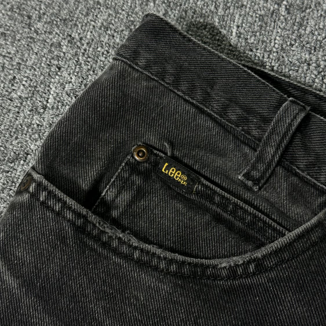 LEE 리 블랙 하프데님 (34 / OLD-7544) 상품이미지6