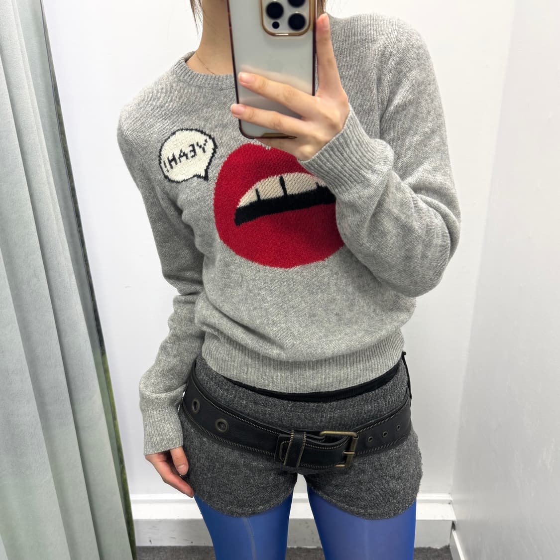 빔즈 하트 그레이 입술 울니트 상품이미지1