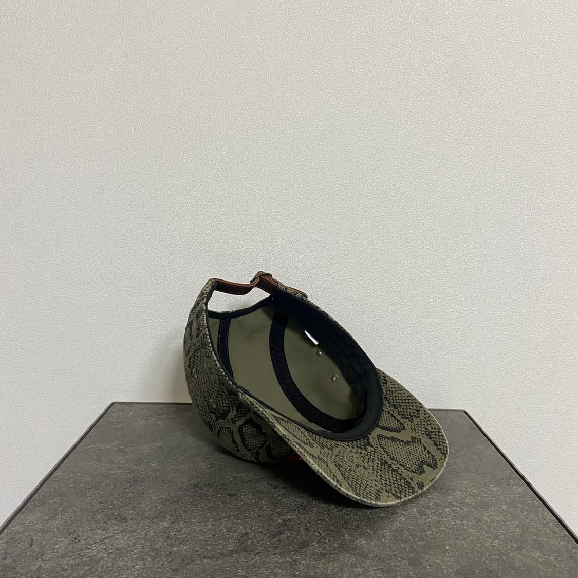 슈프림 캠프캡 모자 24SS 스네이크 레드 박스로고 캡 상품이미지8