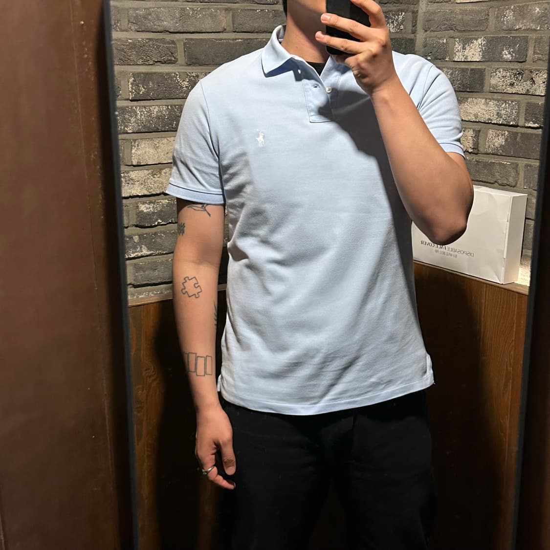 M) 폴로 랄프로렌 반팔 카라티 PK 신형 큐알탭 상품이미지9