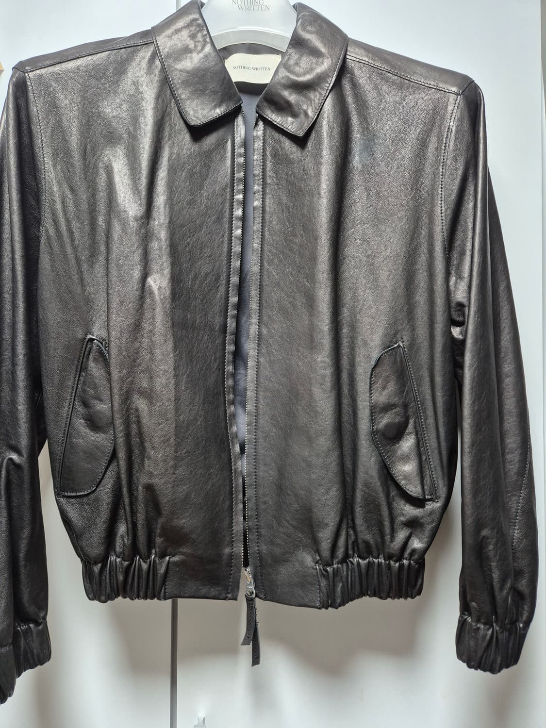 낫띵리튼 양가죽자켓 판매 20만 (정가55) 상품이미지5