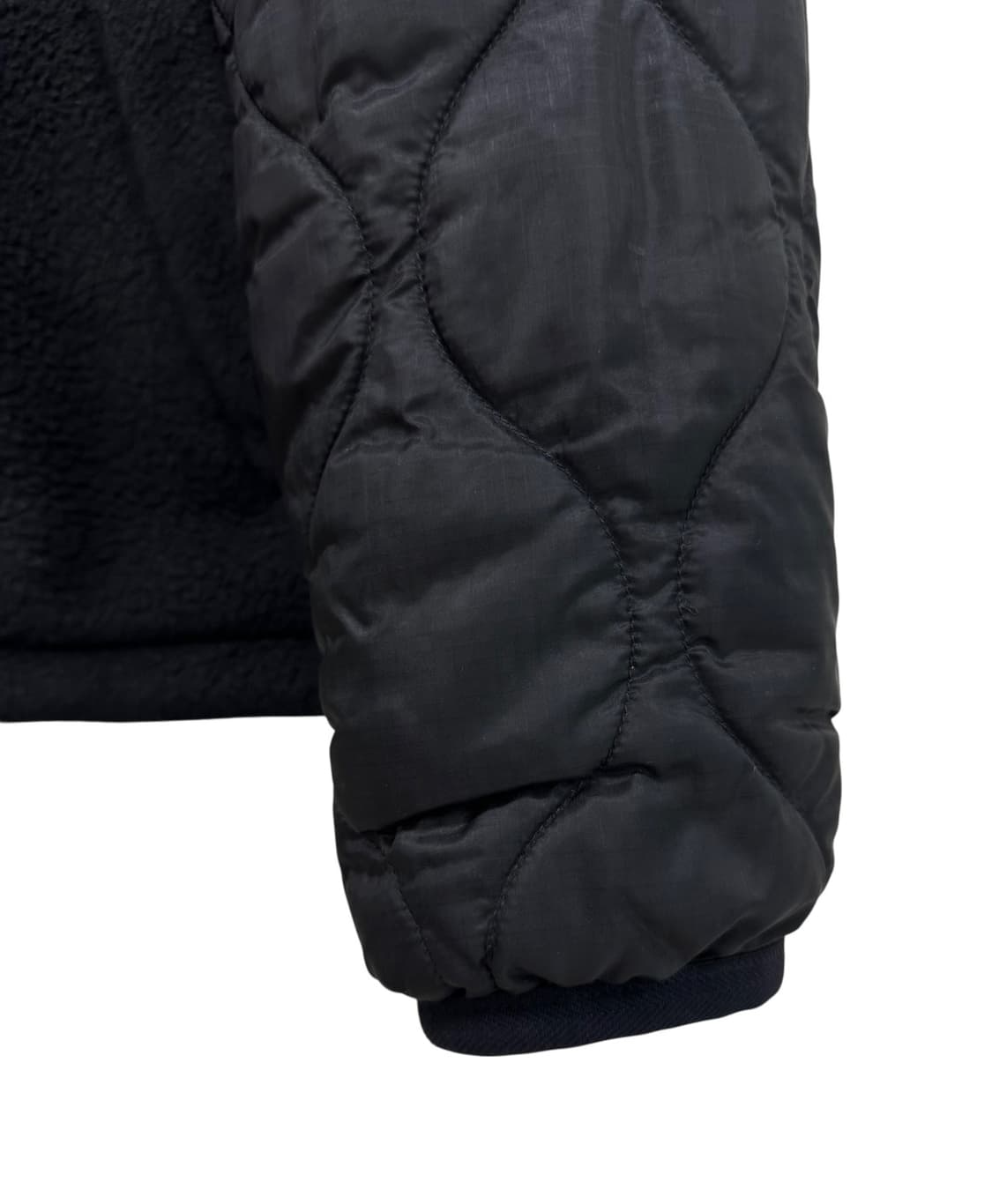 내셔널지오그래픽 퀄팅 플리스 후리스 자켓 블랙 (M) 상품이미지6